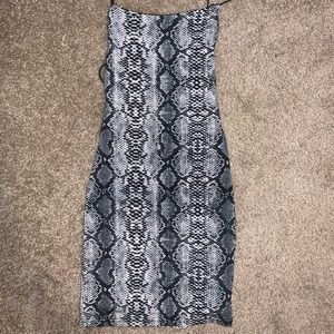 TigerMist snakeskin dress